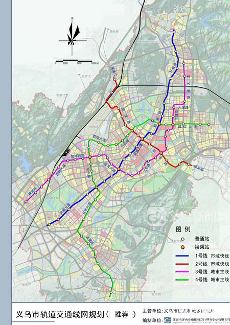 义乌轻轨最新规划图揭秘，探索城市未来交通发展脉络